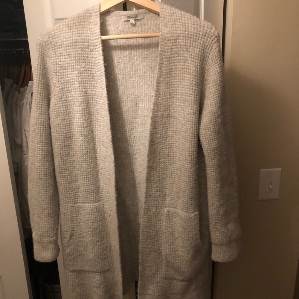 Madewell Waffle Cardigan